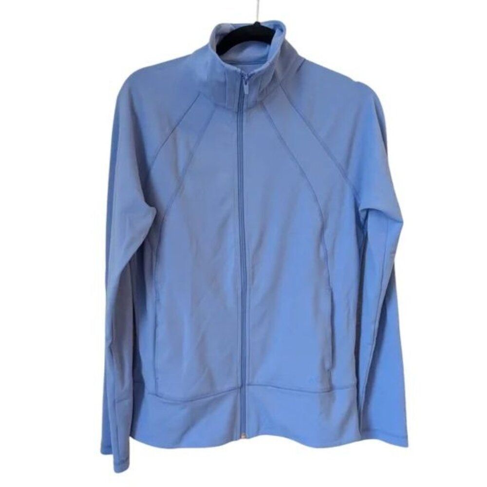 Women's Adidas Full Zip Jacket Periwinkle Size Medium